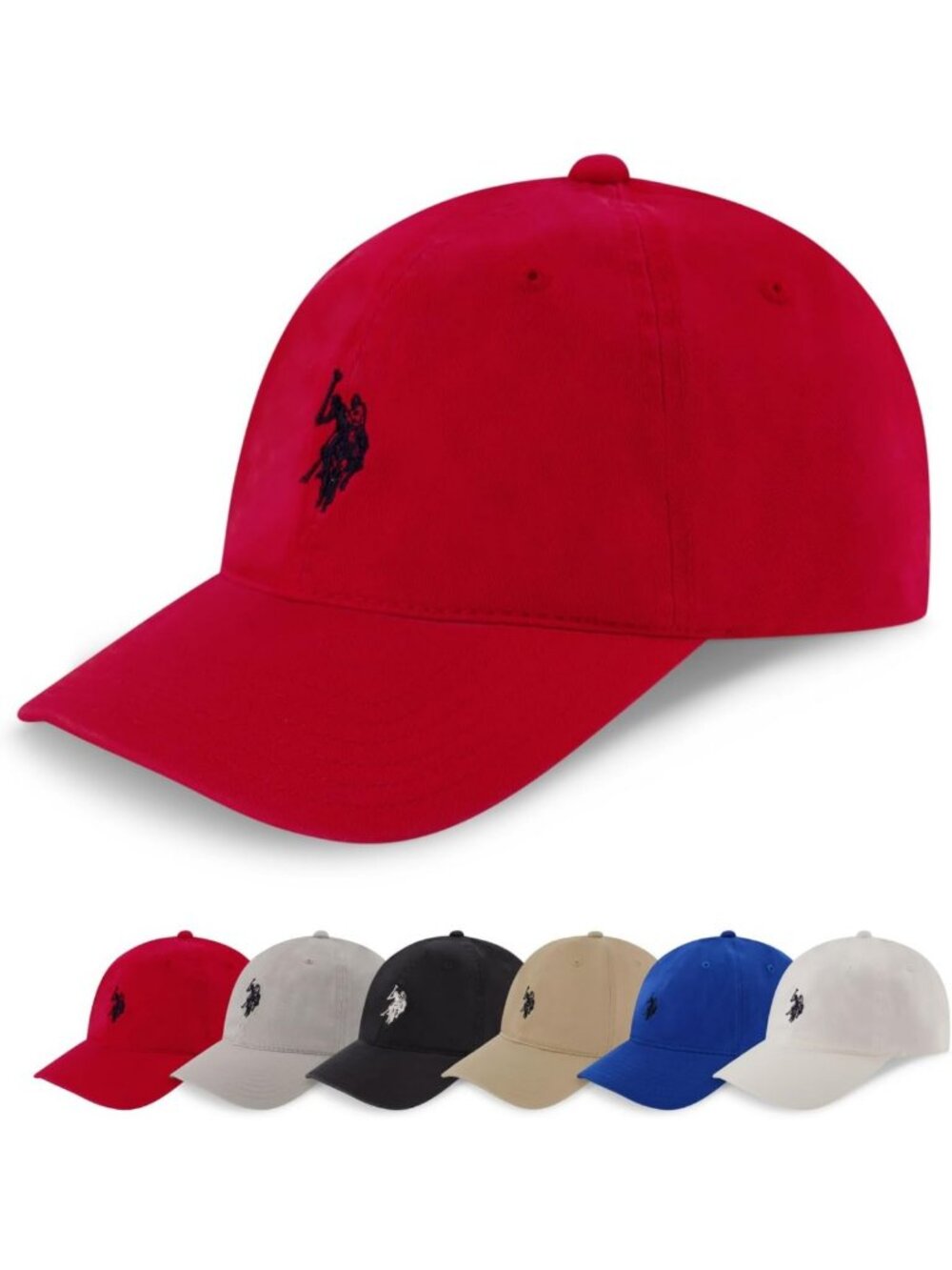 Adjustable Cotton Baseball Cap - 100% Cotton Dad Hat with Small Logo, Unisex